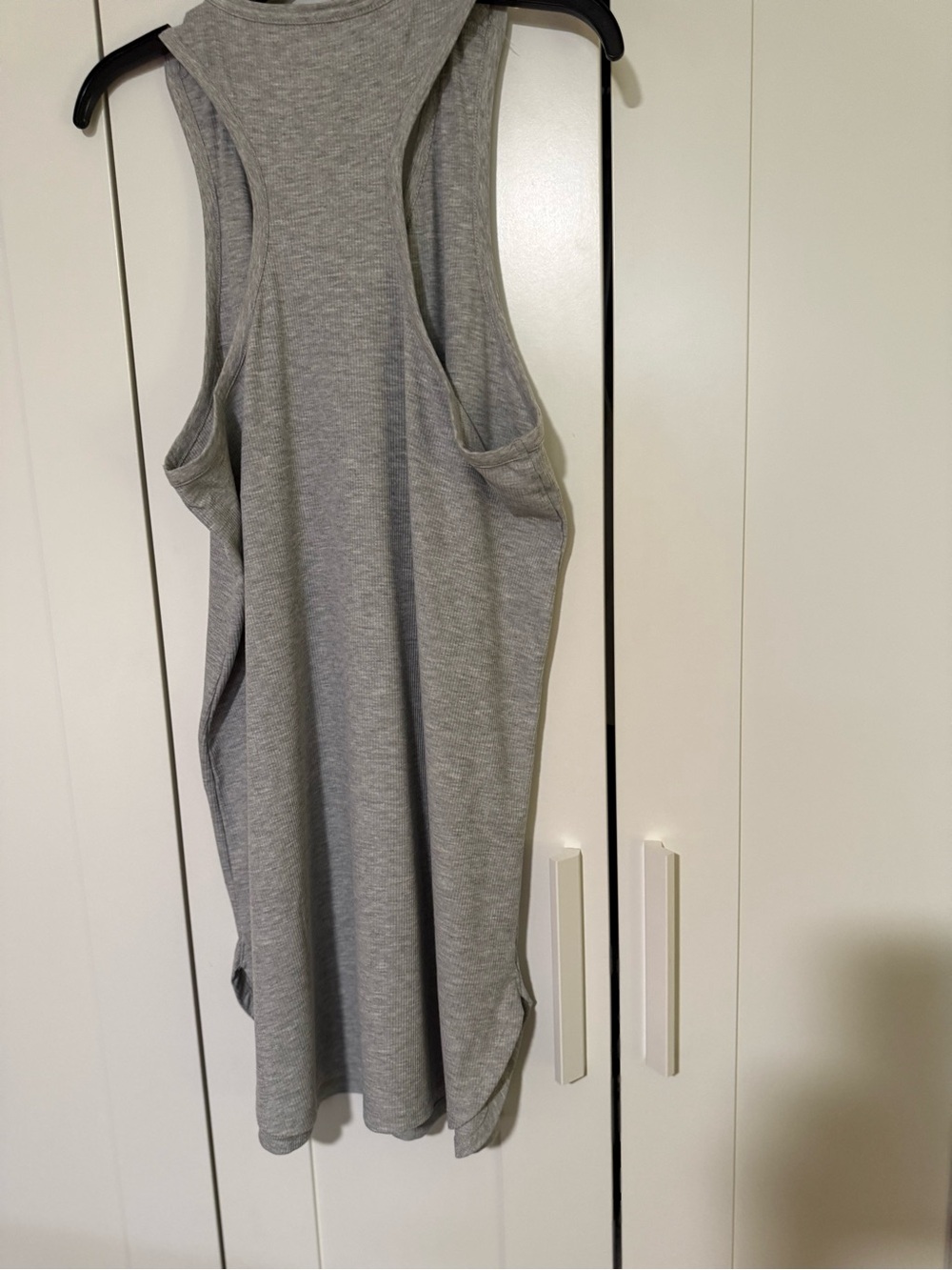 Calvin Klein Gray Racerback Tank Top
